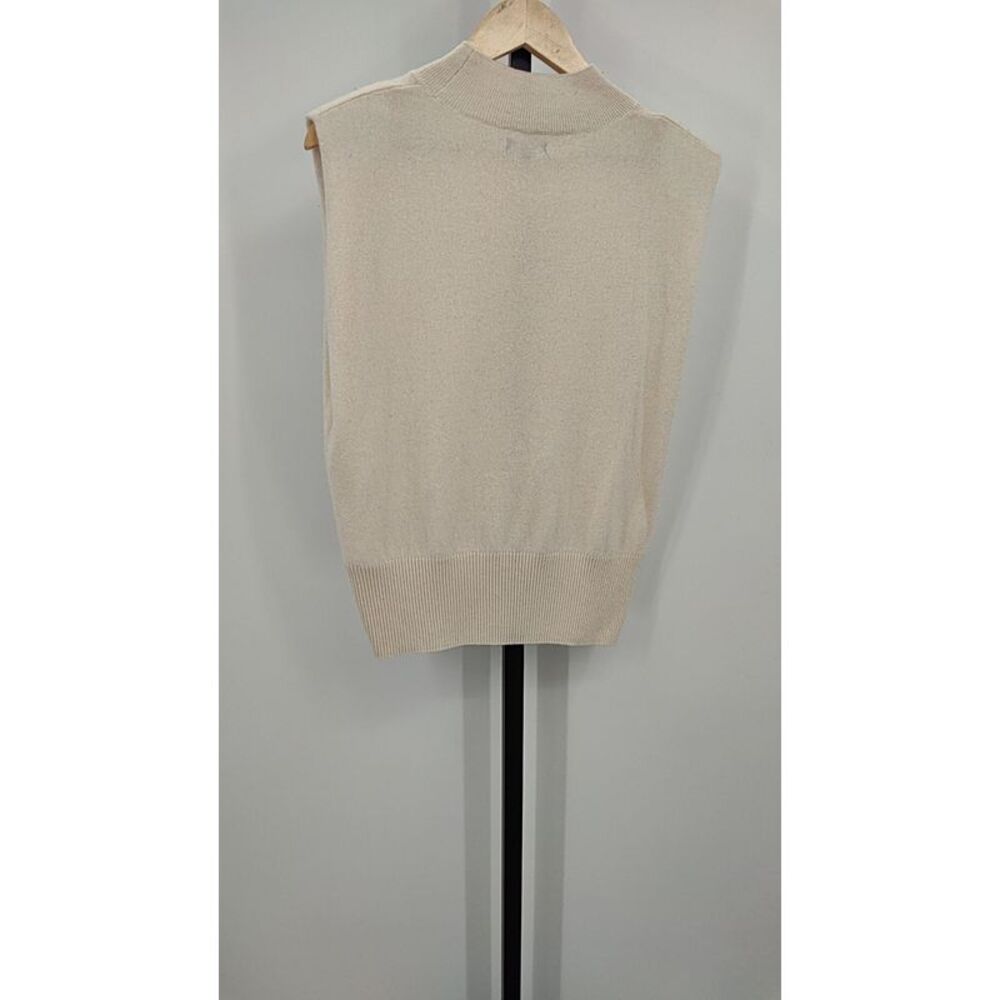 Quince Cashmere Padded Shoulder Tank - Picture 2 of 2